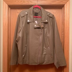 Lane Bryant leather jacket